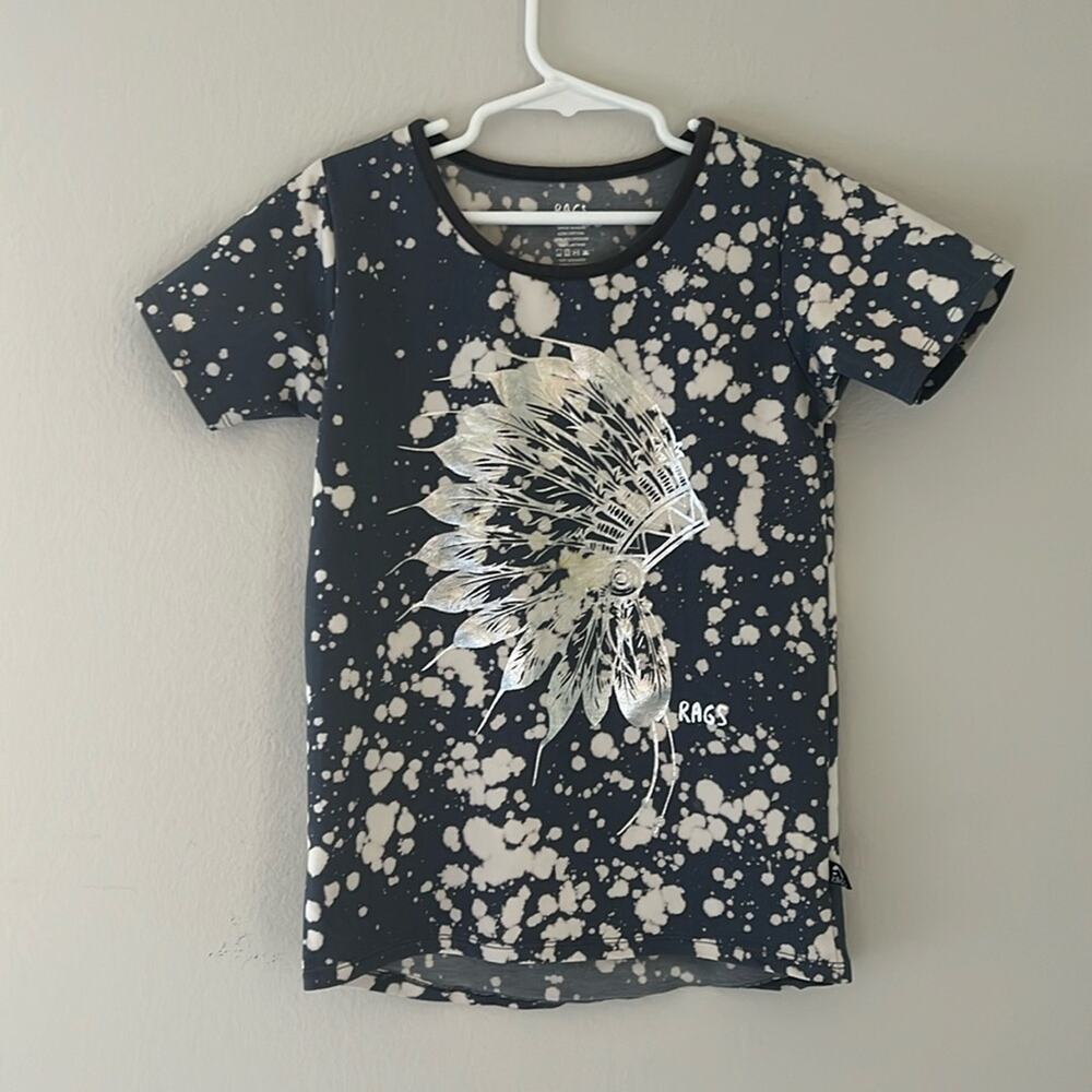 RAGS Acid Wash Native Tee |‎ Youth 7/8